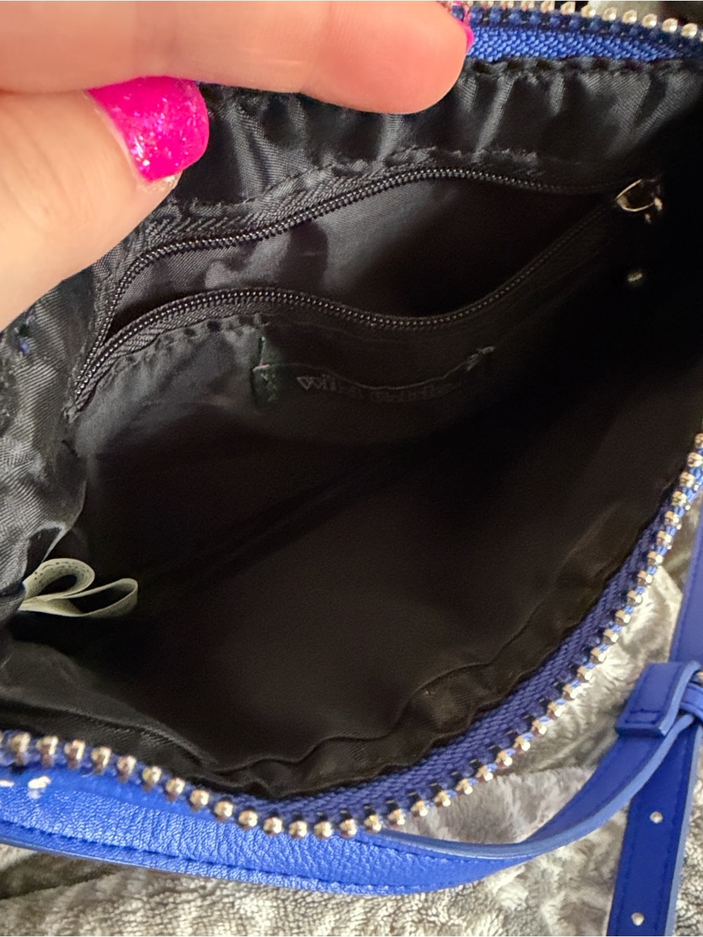 Royal Blue Mini Crossbody Bag - Picture 5 of 5